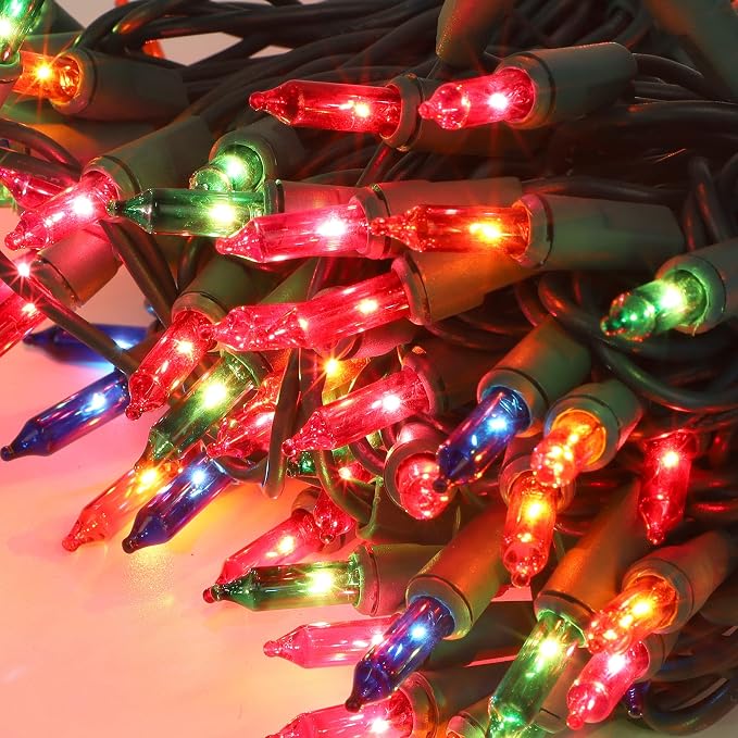 3 Sets Christmas Lights, 120V UL Certified Connectable Xmas Tree Light - Image 2