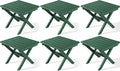 SERWALL Folding Outdoor Side Table Set of 6, Adirondack End Table by SERWALL