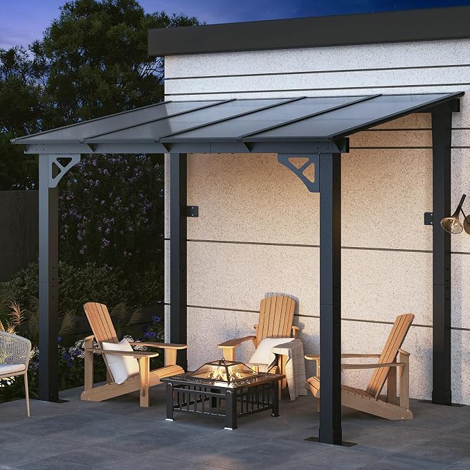Aoxun 8' x 5' Pergola for Patio, Gazebo - Image 2