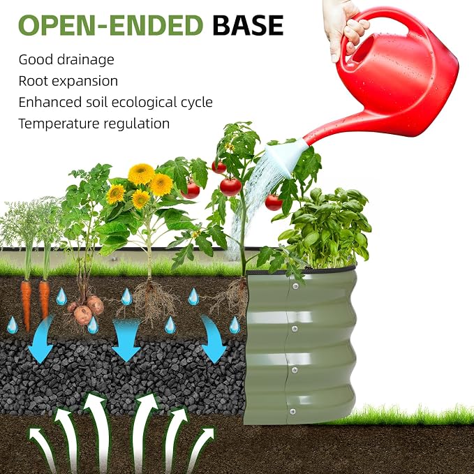 4-in-1 Modular Raised Garden Bed Kit - Image 7