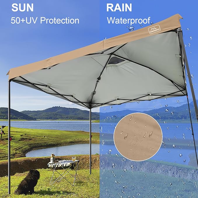 KAMPKEEPER Replacement Top Pop Up Canopy Tent Cover Roof - Image 4