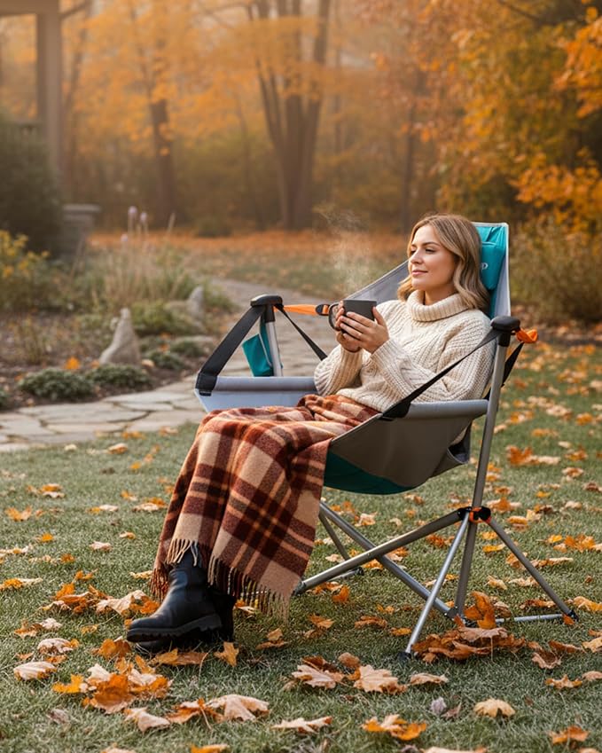 KingCamp Hammock Camping Chair, Swinging Portable Folding Camp Chairs - Image 2