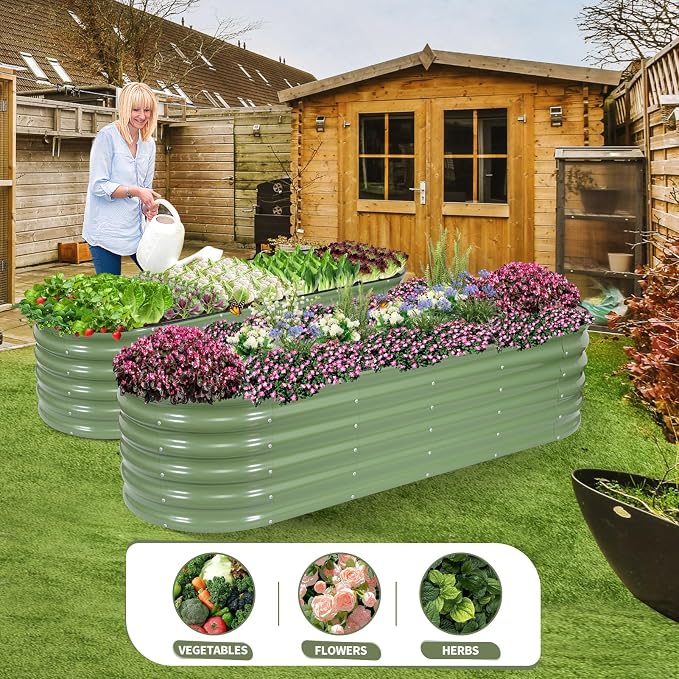 Galvanized Raised Garden Bed - Image 8