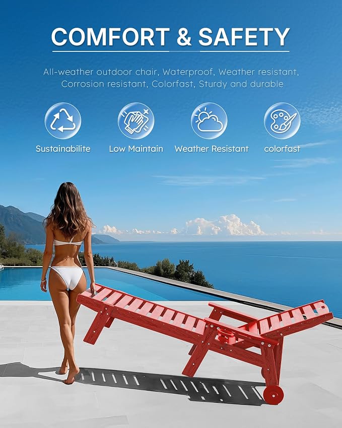 Chaise Lounge Chair Outdoor - Image 7