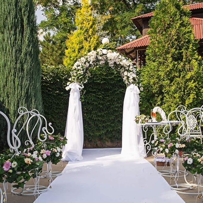 Heavy Duty Steel Garden Arch Arbor Trellis - Image 5