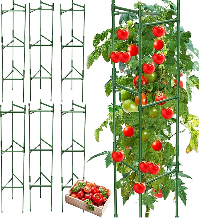 6 Pack Tomato Cage, Tomato Cage by MQHUAYU