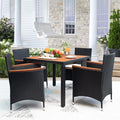 Devoko 5 PCS Furniture, Patio Conversation Set by DEVOKO