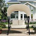 AECOJOY Outdoor Porch Swings for Adults 600LBS 2 Seat Patio Swings by AECOJOY