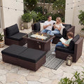 NICESOUL 29.3'' High Back Patio Set by NICESOUL