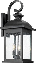 FEMILA 26" Outdoor Wall Light, Large Exterior Wall Light Fixtures, 3 Light by FEMILA