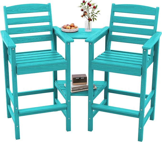 SERWALL Tall Adirondack Chairs Set of 2 by SERWALL