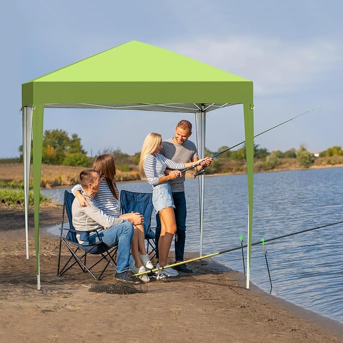 VINGLI 6.5x6.5 Pop Up Canopy Tent - Image 2