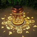 Solar Lanterns Outdoor Waterproof Frog Lazy Pattern Solar Lights Metal Lantern by WACLSTDAY