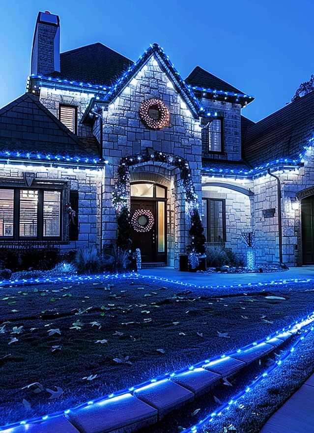 Brightown Solar Christmas Lights Outdoor Waterproof, 2 Pack Total 78FT 200 LED - Image 5