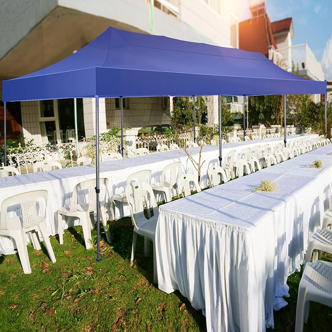 COBIZI 10x30 Pop up Canopy Tent 10x30 Canopy No Sidewall Waterproof Heavy Duty - Image 9