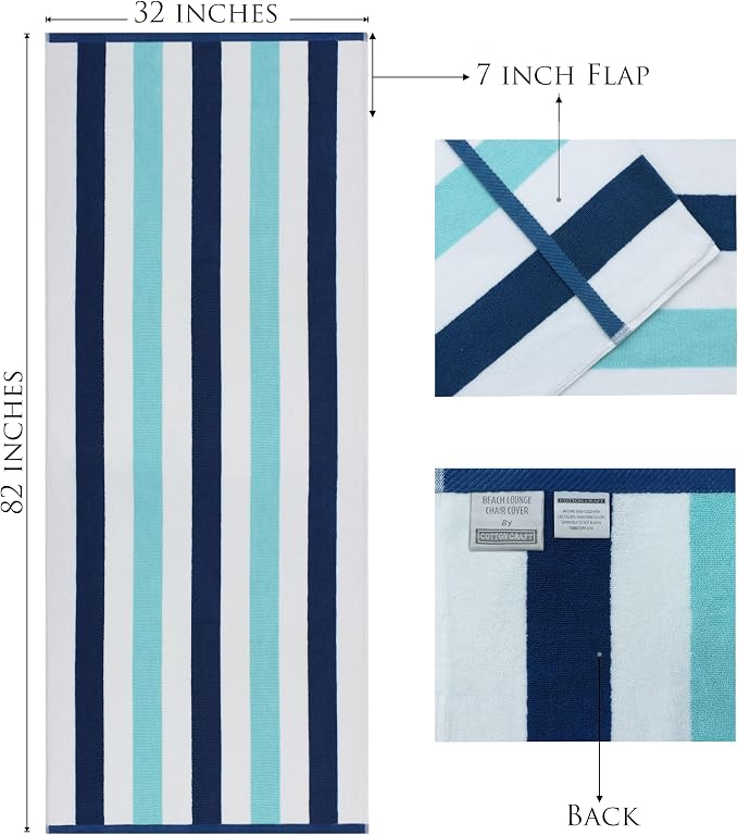 COTTON CRAFT Pool Lounge Chair Cover - Image 6