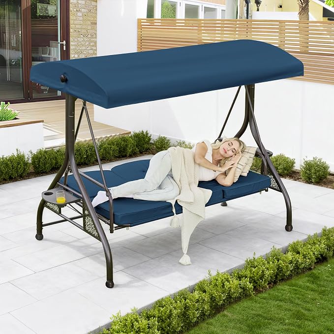Upgrade 180° Convertible Outdoor Swing - Image 6