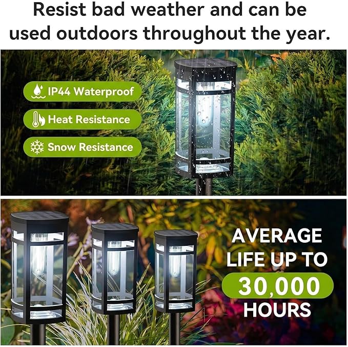 EXCMARK 16 Pack Solar Lights Outdoor Waterproof - Image 5