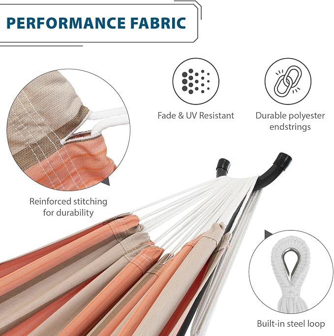 Vivere Double Sunbrella Hammock - Image 2