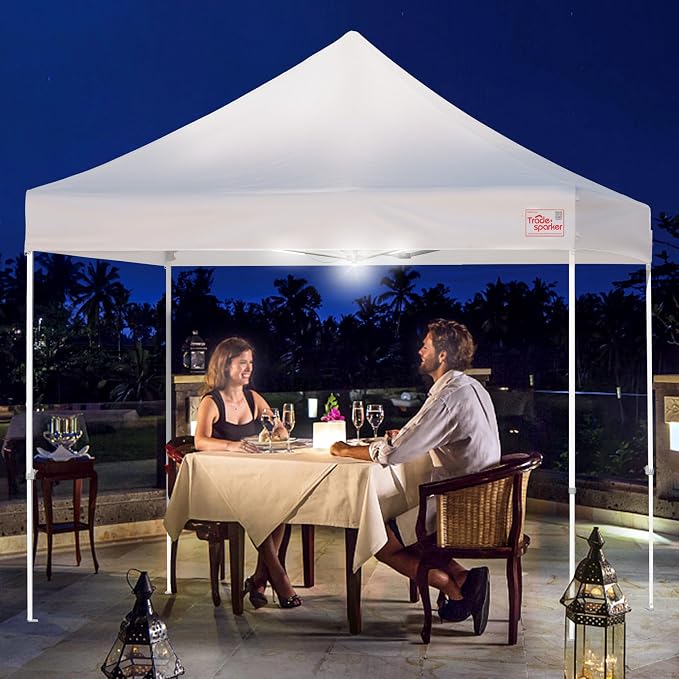 Tradesparker 10x10 Pop Up Canopy Tent, Commercial Movable Canopy - Image 8