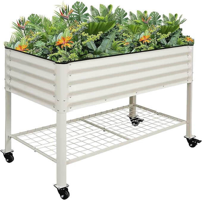 Elevated Raised Garden Bed 2' x 4' by GGOODGAIN