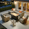 ovios 8-Piece Patio Furniture Set by OVIOS