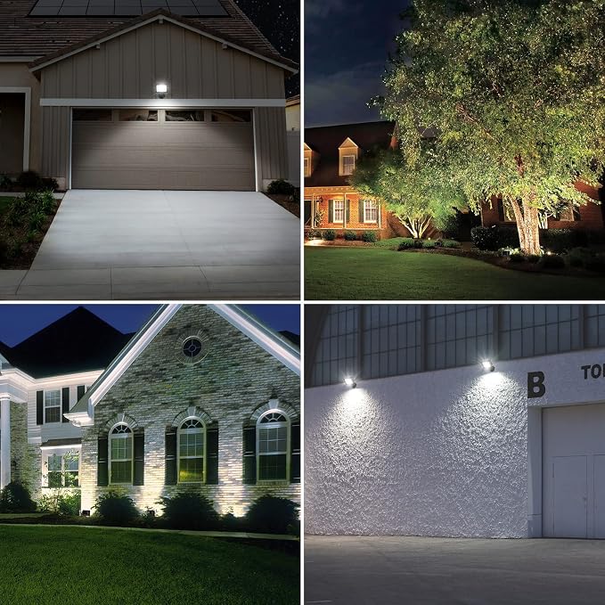 DEWENWILS 2 Pack 34W Flood Lights Outdoor, 3200 LM Super Bright IP65 Waterproof - Image 6