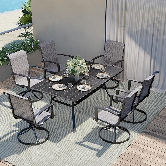 Grand patio 7-Piece Patio Dining Set by GrandPatio