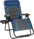 PHI VILLA XXL Oversized Padded Zero Gravity Chair, Foldable Patio Recliner by PHIVILLAThepioneerofcomfortablehouseholdsupplies