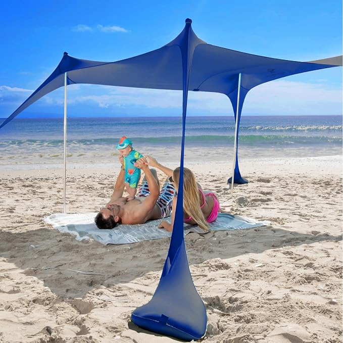 Sun Ninja Beach Tent Sun Shelter UPF50+ - Image 2