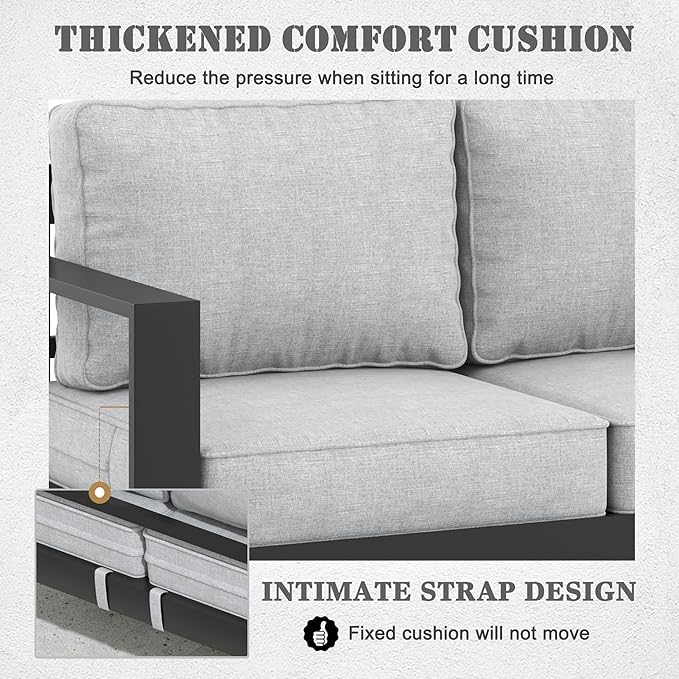 Outdoor Aluminum Furniture Set - Image 4