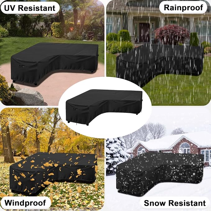 OutdoorLines Waterproof Outdoor Patio Sectional Cover - Image 7