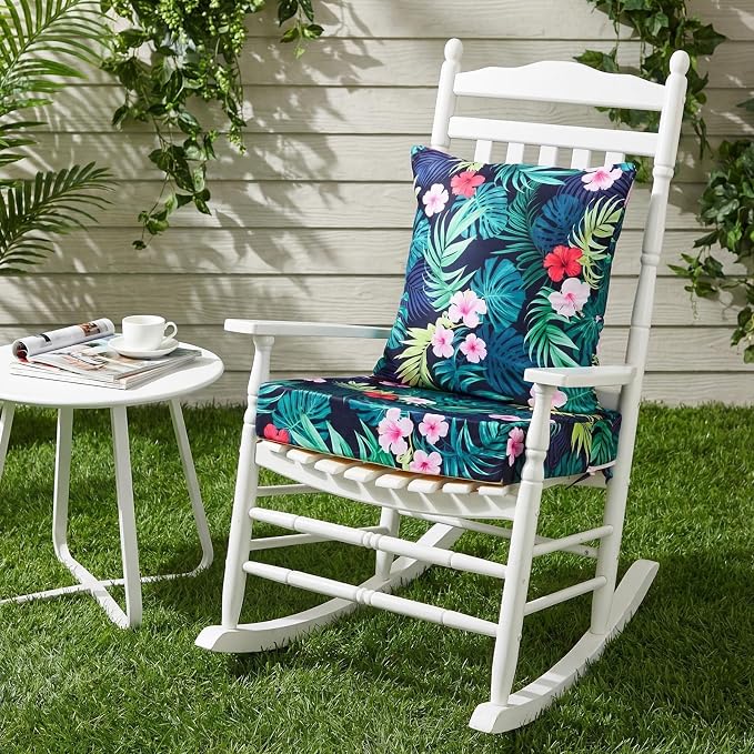 Hoteam 4 Set Outdoor Chair Patio Cushions 20 x 20 Inch Deep Seat Waterproof - Image 7