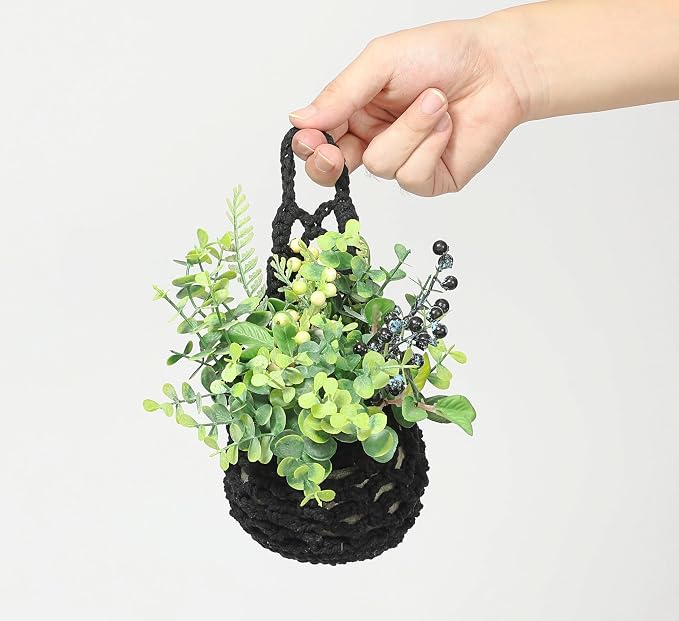 3 Packs Hanging Planters for Indoor Plants up to 4 in., Wall Plant Holder | - Image 2