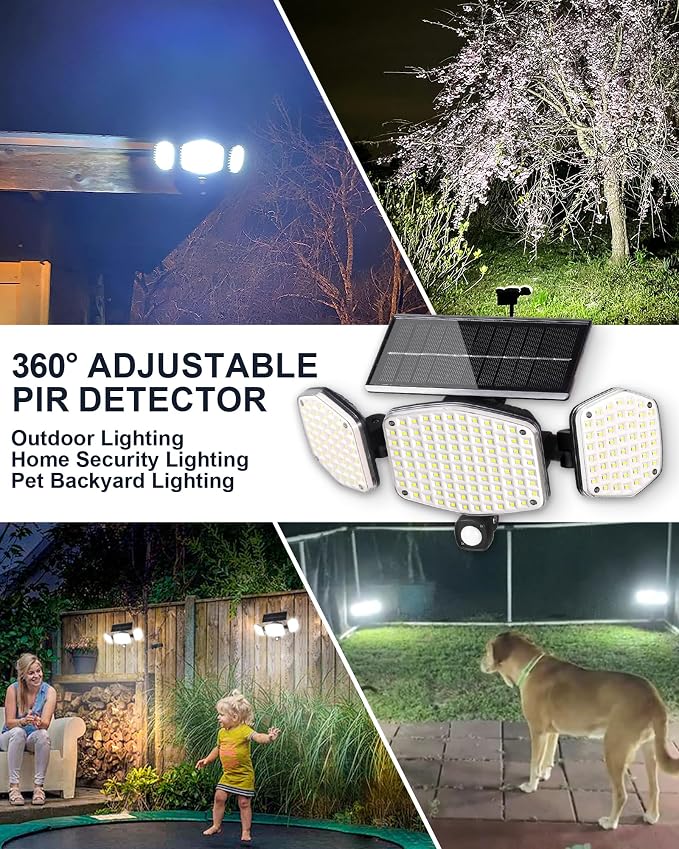 Solar Motion Sensor Outdoor Lights - Image 8