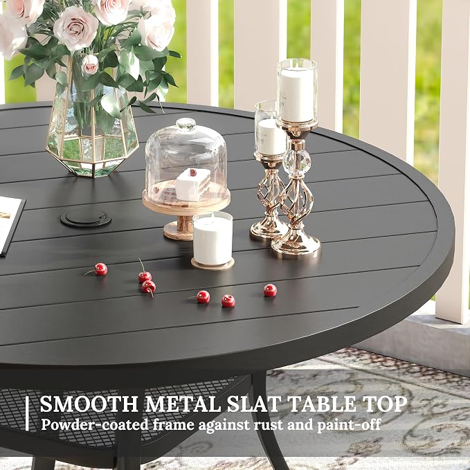 VICLLAX 5 Pieces Patio Dining Set - Image 2
