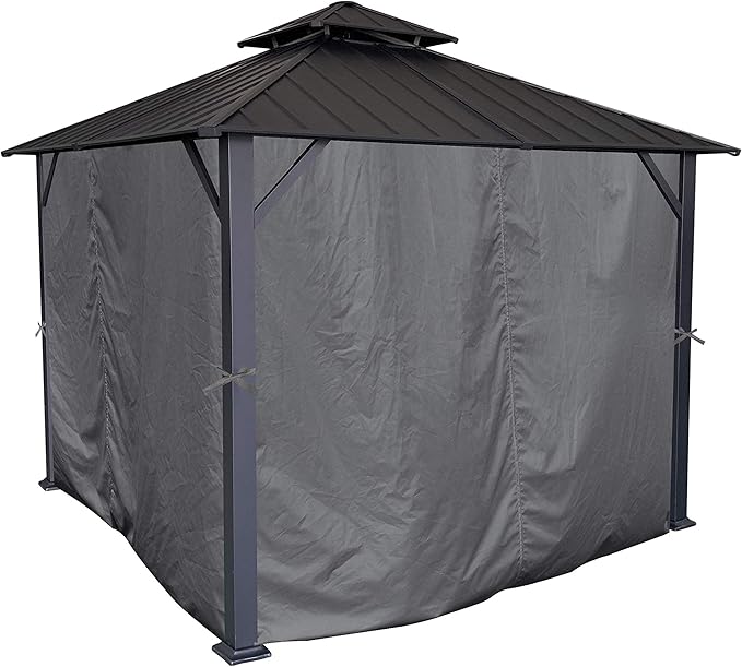 APEX GARDEN Four-Side Privacy Curtain Set by APEXGARDEN