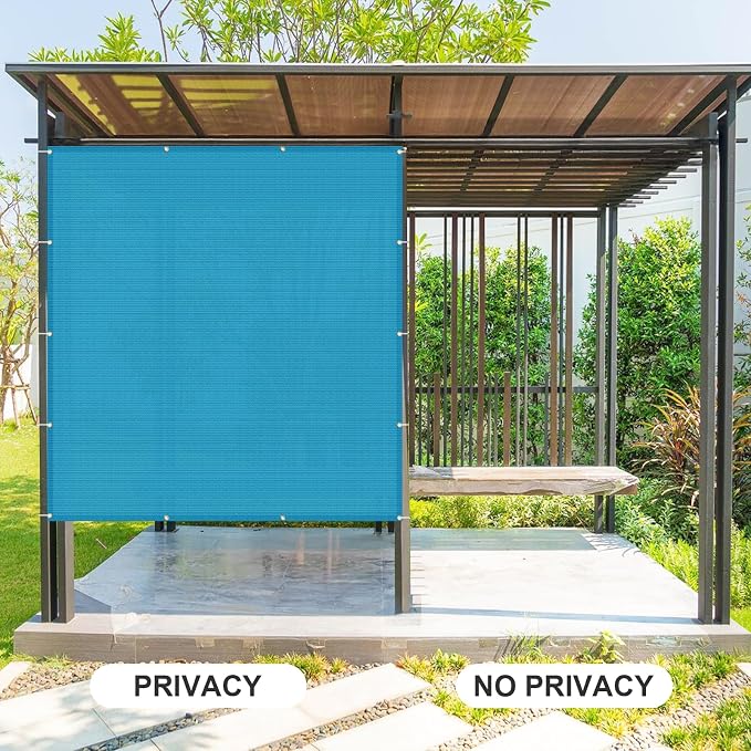 Cool Area Sun Shade Cloth with Grommets 6×13 FT Shade Panel Shade Tarp Screen - Image 2