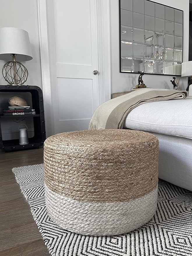 Scandilivin Homes Pouf Ottoman by SLHOMES