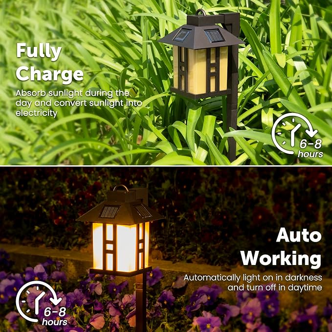 GIGALUMI Japanese Decor Solar Lights - Image 4