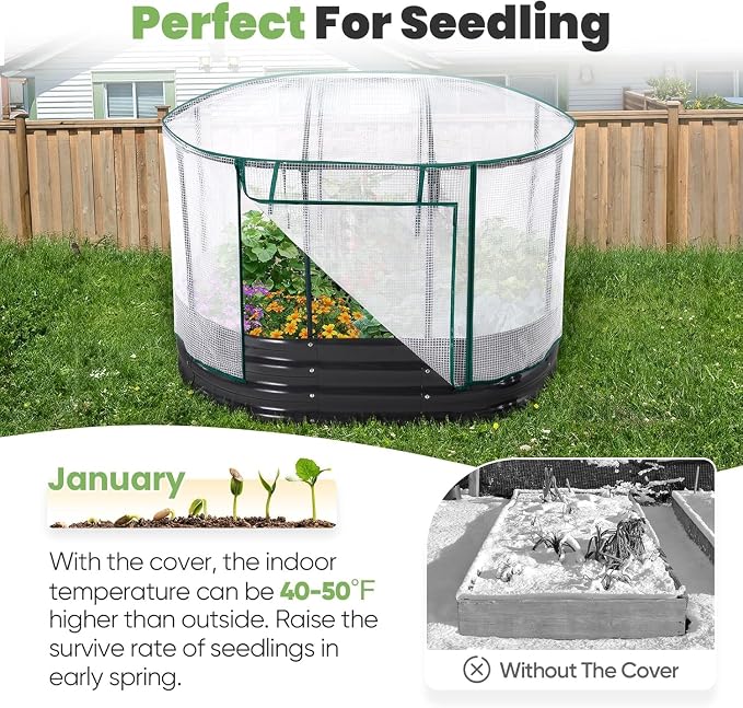 KING BIRD Raised Garden Bed - Image 2
