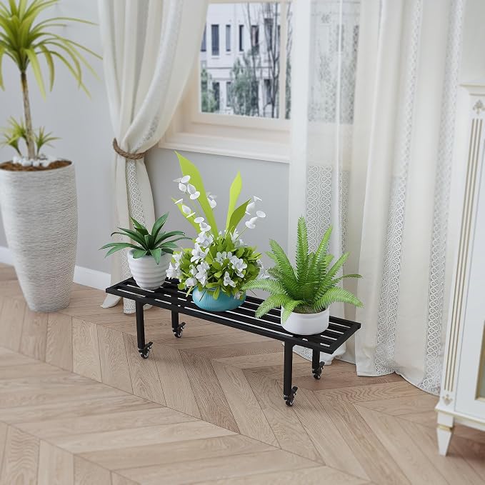 Zhongma One Tier Metal Plant Stand - Image 7