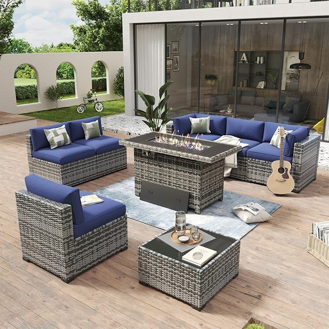 Aoxun 8 Piece Patio Furniture Set by Aoxun