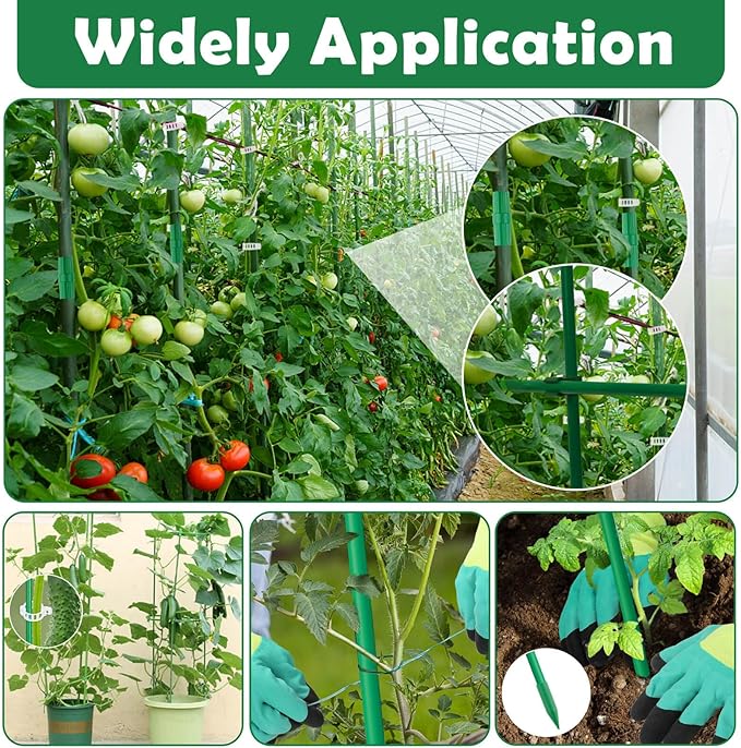 Cludoo 342PCS Garden Stakes Set - Image 5