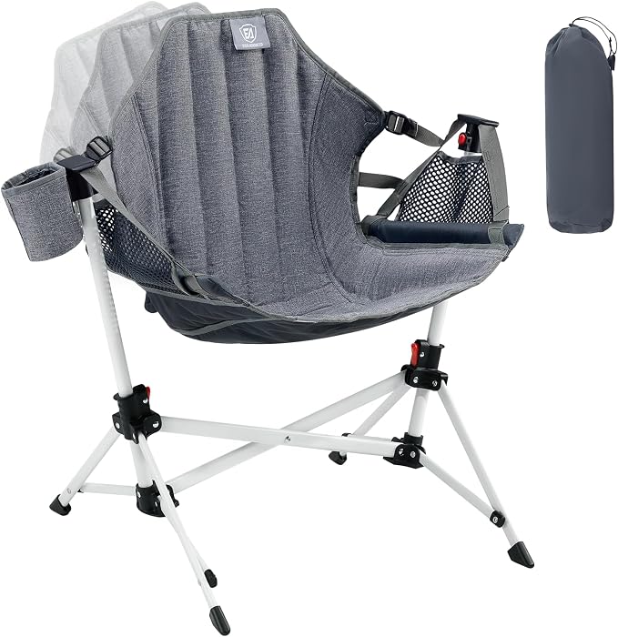 EVER ADVANCED Kids Hammock Chair Foldable, Kids Camping Chair by EVERADVANCED