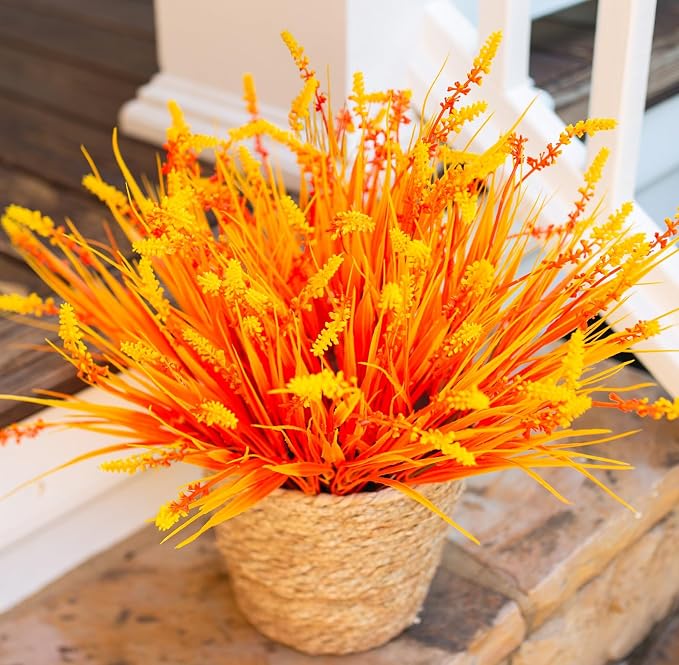 Artificial Fall Fake Outdoor Plants Flowers - Image 8