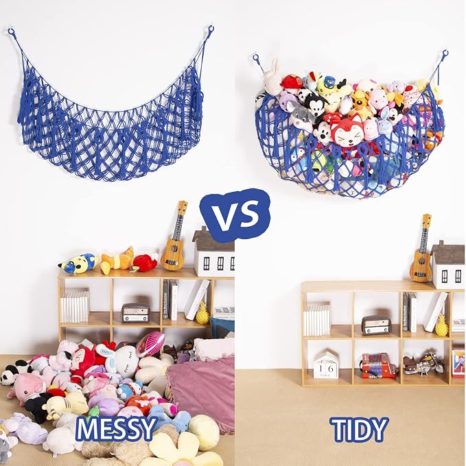 Stuffed Animal Net or Hammock Wall Hanging Net - Image 4
