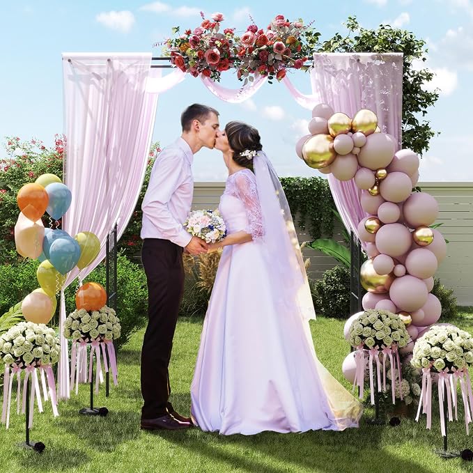 Giantex Metal Garden Arbor - Image 2