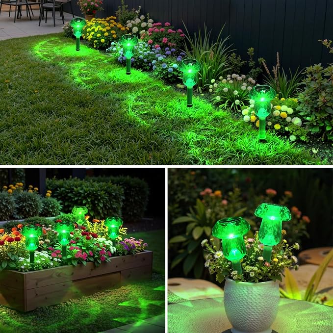 Mancra 8 Pack Solar Garden Lights Outdoor - Image 2