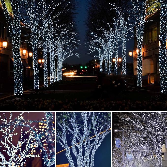 2 Pack Solar String Lights for Outside, 170 FT 480 LED Solar String Lights - Image 2